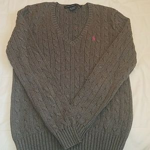 Ralph lauren sport cable knit sweater
